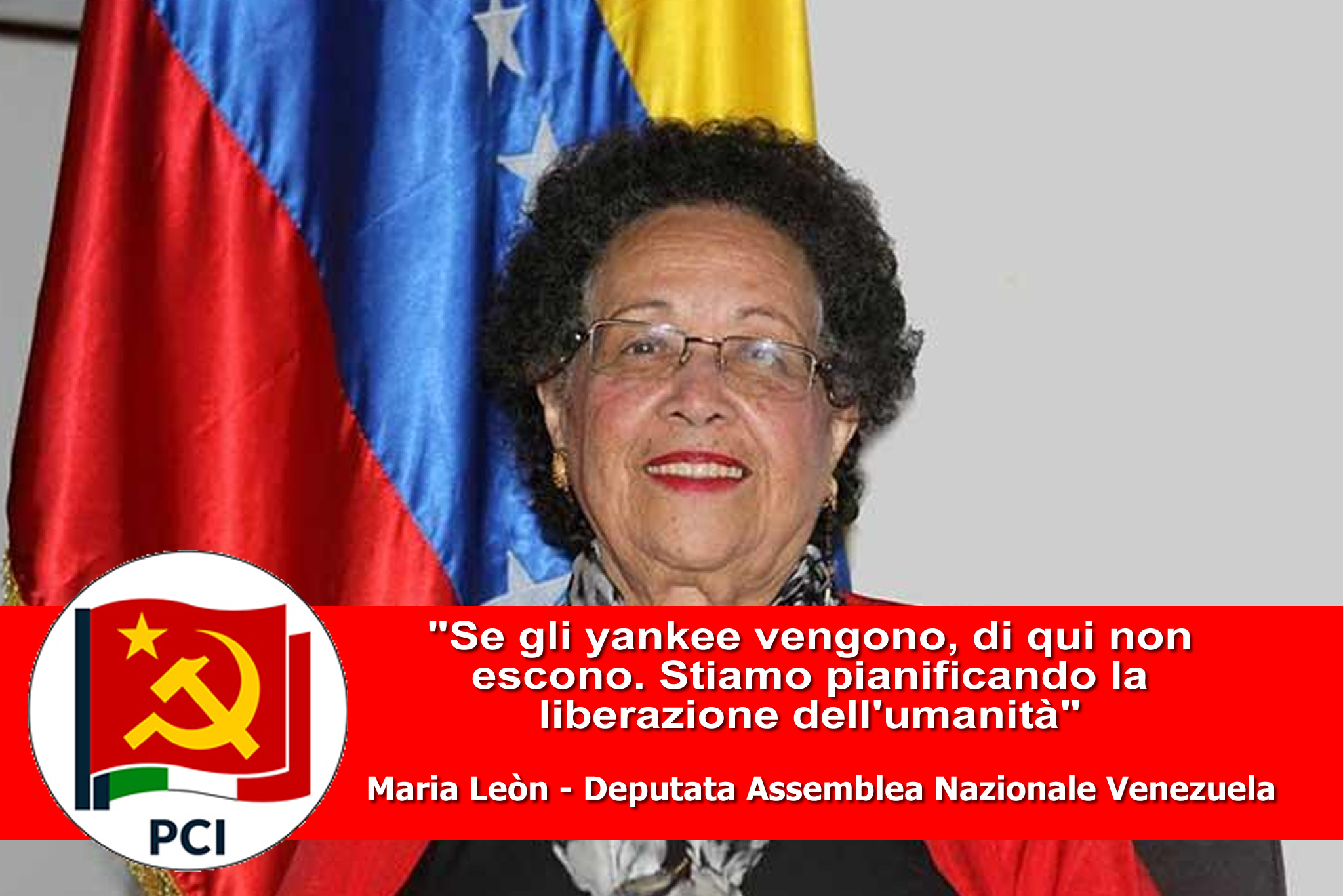 Crisi USA-Venezuela. Le parole di María León: "Se vengono gli yankee, di qui non escono"